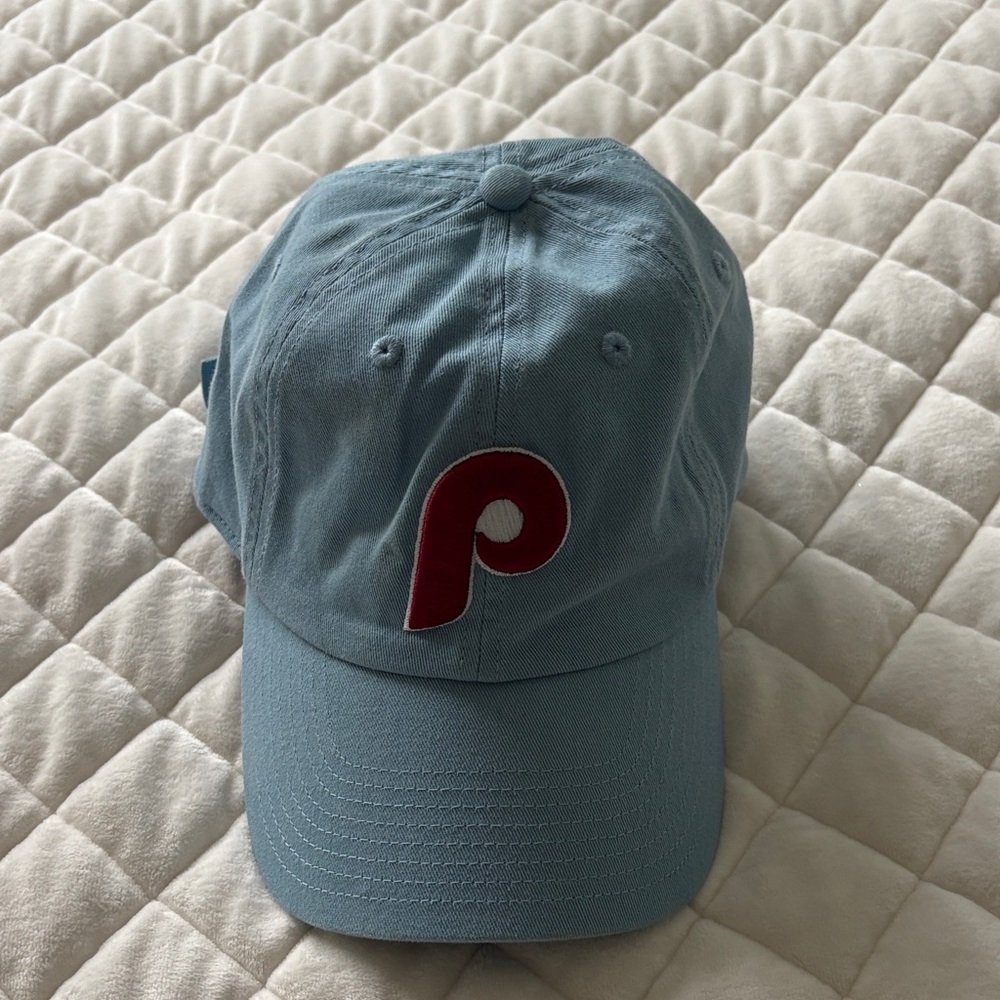 47 Brand Sky Blue Cap with Black Accents
Phillies team